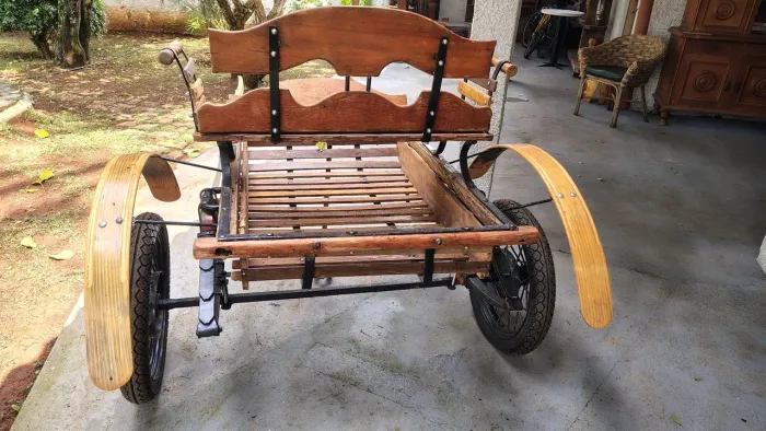 Charrete uso com pônei ou ornamentação