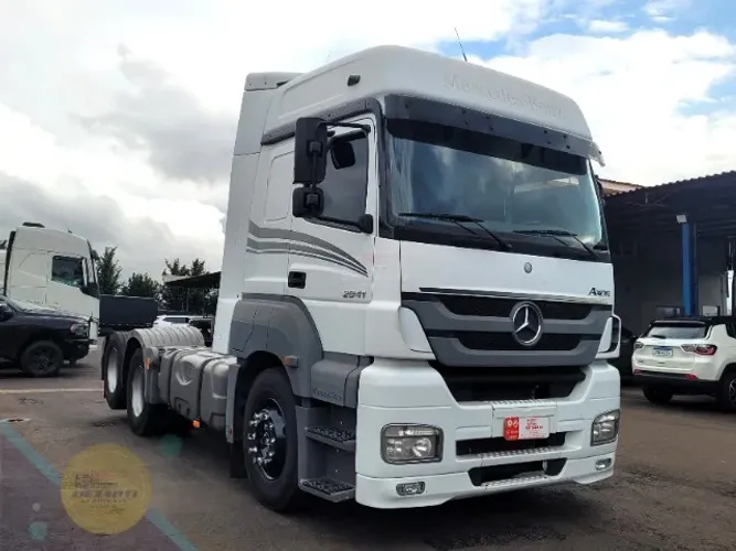 Mercedes Benz Axor 2041 6x2 Ano 2019/20 Automático Teto Alto
