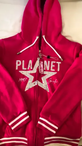 Blusa moletom Planet Girls Original cor Rosa Pink | Campinas - SP