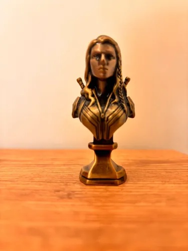 Mini Busto Omelete Viuva Negra Vibranium Collectibles