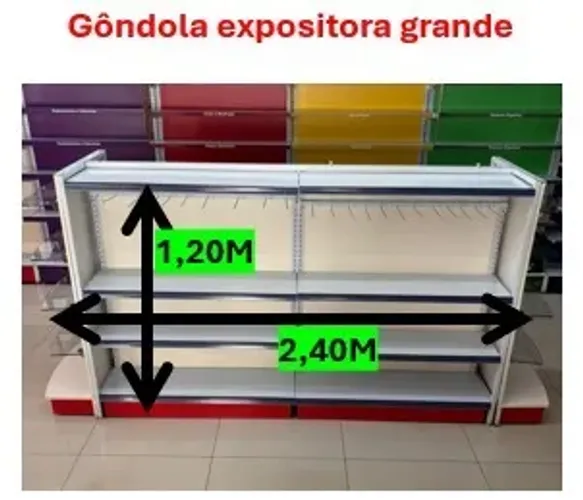 Gôndola expositora