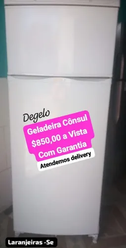 Geladeira Cônsul duplex