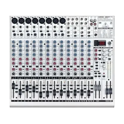 Mesa de som Behringer eurorack UB2222fx PRO