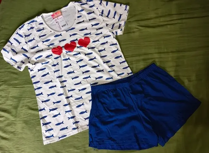 Shortdool feminino peixinhos DeMillus