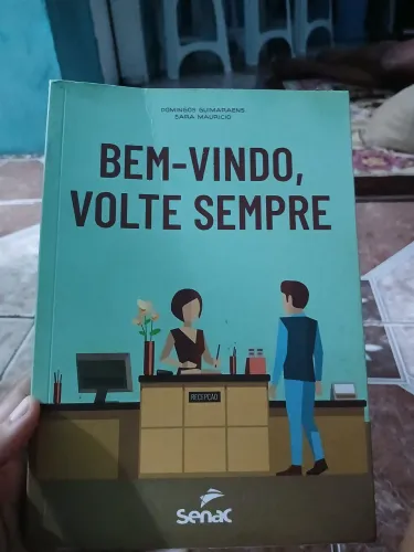 Livro- Bem-Vindo, Volte Sempre- Domingos Guimarães e Sarah Mauricio