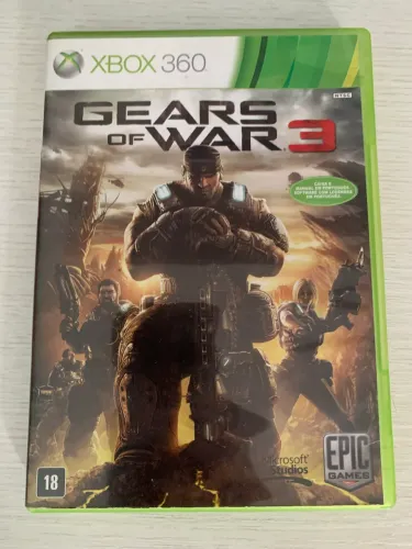 Jogo Gears of War 3 - XBOX 360