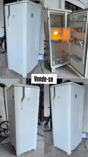 Vende-se geladeira, aceito negociação