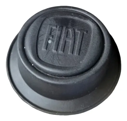 Calota Roda Ferro Fiat Strada Fiorino 2007 2010 Preto