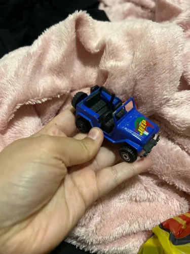 Carro Jeep Azul Miniatura