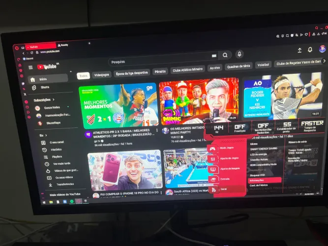 Monitor gamer 24 polegadas