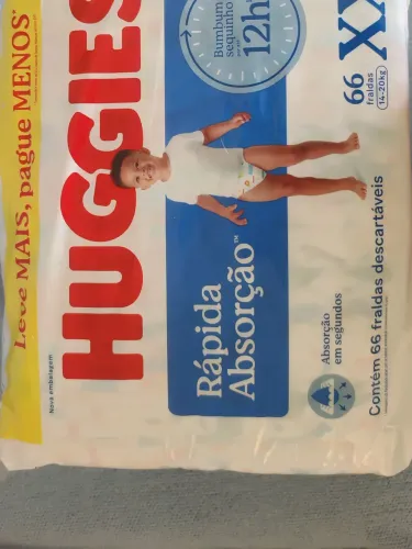 Fralda Huggies XXG