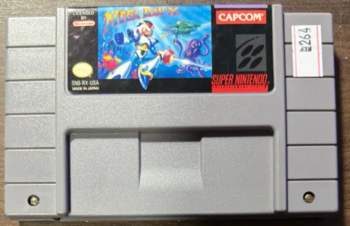 Mega Man X Original SNES Super Nintendo 264