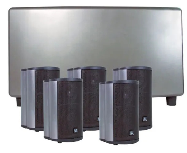 Caixas acústicas home theater 5.1 AR HD510