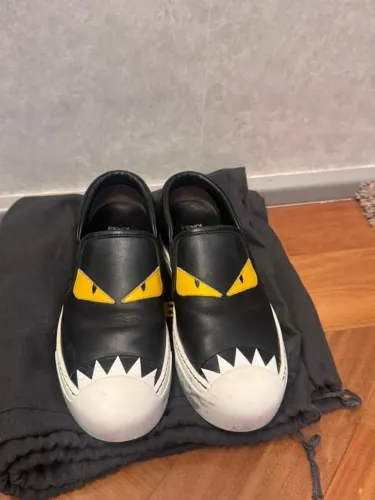 Tênis Fendi Monster Slip-On