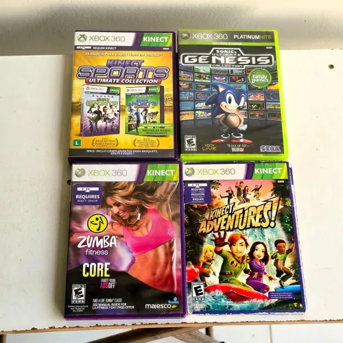 Lote 4 Jogos Xbox 360 - ÓTIMO - OPORTUNIDADE