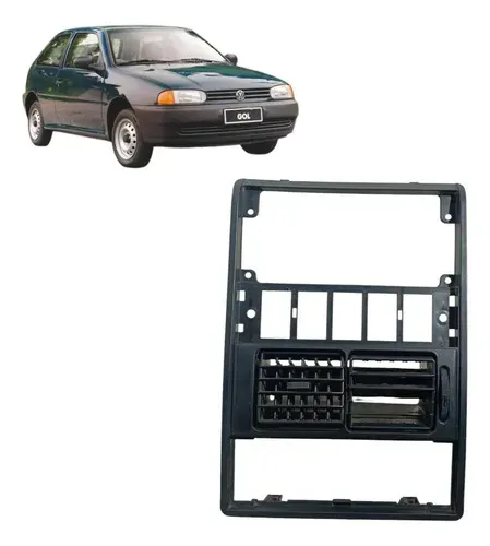 Moldura Painel Comando Central Volkwagen Gol G2 1994 2000