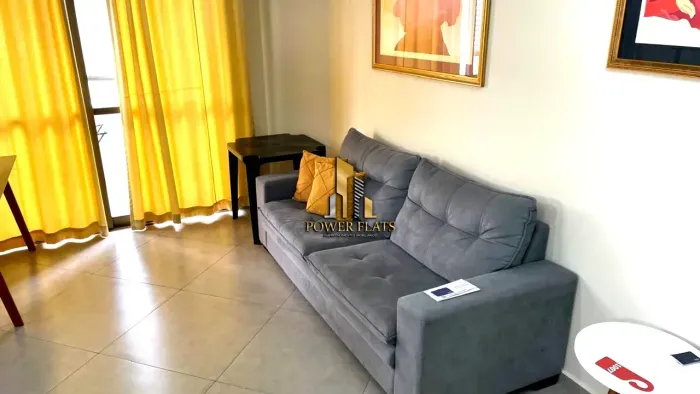 Flat para locação mobiliado com 1 dormitório 40m² | Paulista Wall Street | Bela Vista