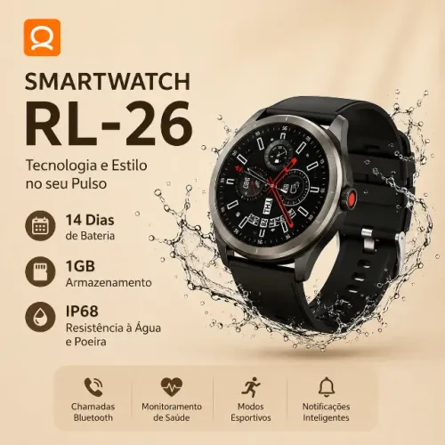 Smartwatch A'Gold Pro+ RL-26 AMOLED Premium
