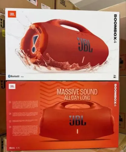 Caixa Bomboox JBL 4 Laranja
