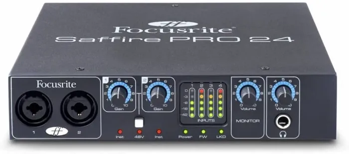 Placa de Áudio Focusrite Saffire Pro 24
