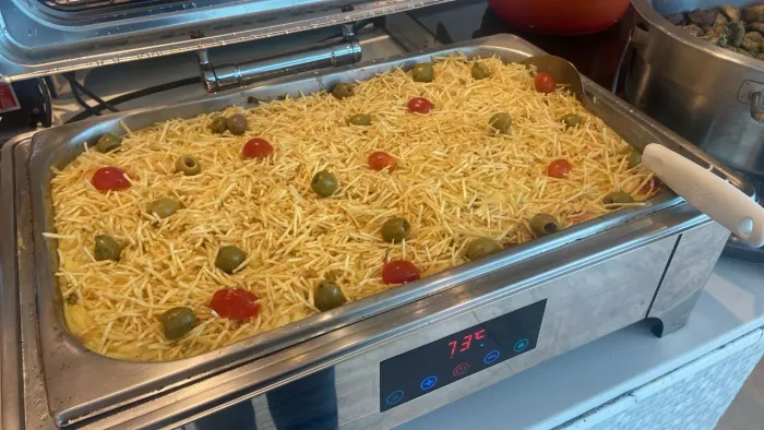 Repositora para buffet por kilo