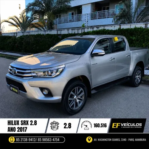 Toyota Hilux CD SRX 4X4 2.8 TDI 16V Diesel Aut. 2017