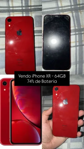 IPHONE XR - 64GB - VERMELHO