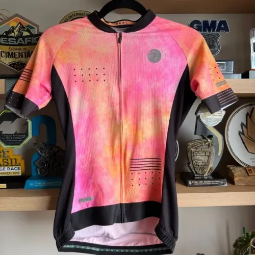 camisa de ciclismo mauro ribeiro feminina m