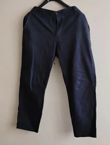 Calça Social Masculina Azul Marinho n46 Spilberg Original Collection