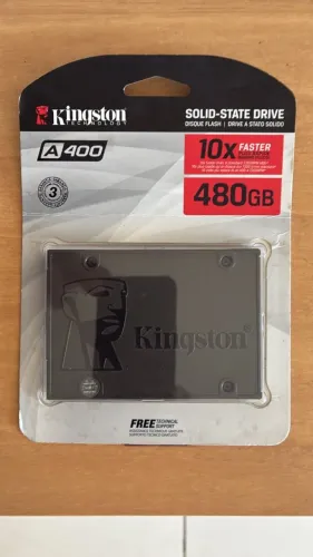 SSD Kingston A400 480GB Sata Iii 2.5 Novo
