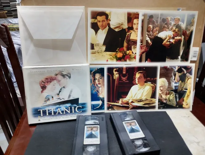 Fita vhs Titanic edição exclusiva 