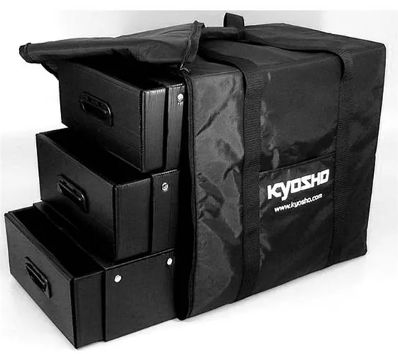 Automodelo Yokomo Modelismo profissional Case peças ferramentas Troco Telescópio Etc