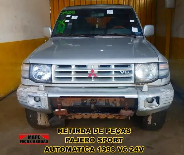 Sucata Pajero Sport 24v ano 1998 v6 Gasolina - retirada de peças