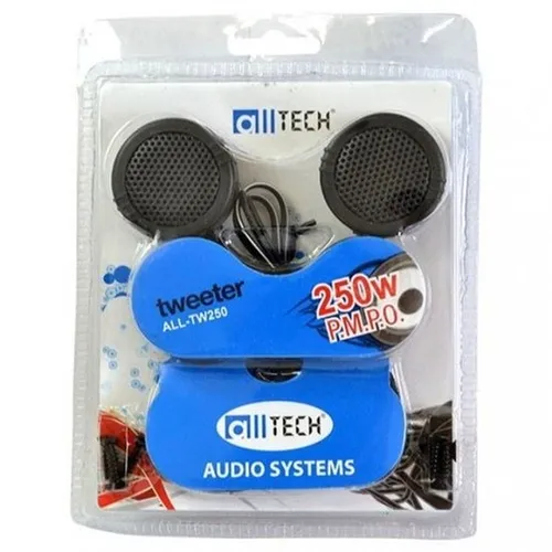 Par De Mini Tweeter Alltech Para Porta / Coluna