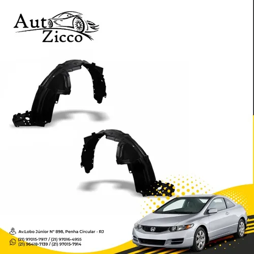 Parabarro Civic 2007 à 2011