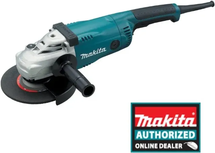 Esmerilhadeira angular Makita GA7020 azul-turquesa 2200 W 220 V + acessório