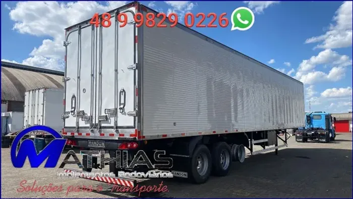 Carreta Gancheira  Randon 28 paletes  Ano 2013  Sem pneu  Roda a disco  Com ganchos  Pront