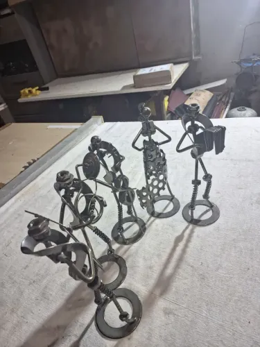 Artesanato. Figuras musical