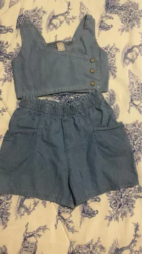 Conjunto Jeans tamanho 12 Hering