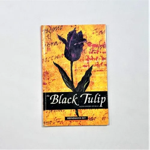 (Aceito cartão) Livro The Black Tulip de Alexandre Dumas (Em Inglês)