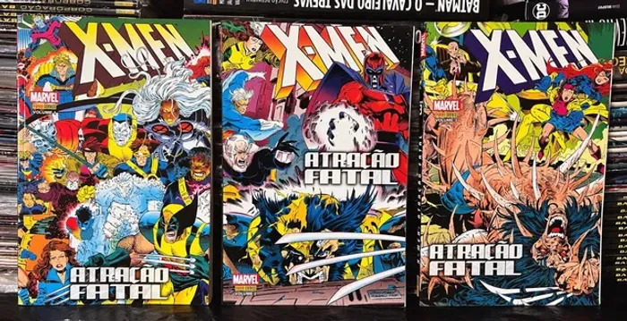 X men atração fatal completa 3 edições, em perfeito estado.