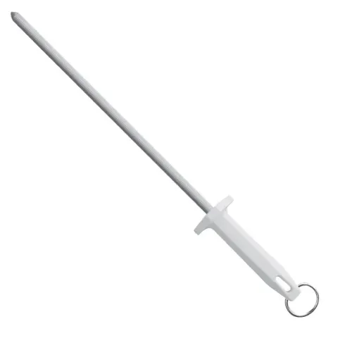 Promoção Chaira P Amolar 12" Cabo Branco 43cm Profissional