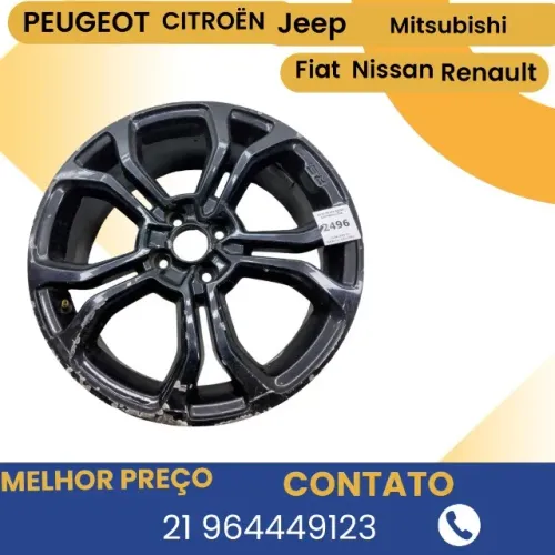  Roda Aro 17 Renault Sandero 4x100 2013/2019    etq2496