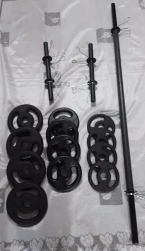 kit musculaçao completo novo