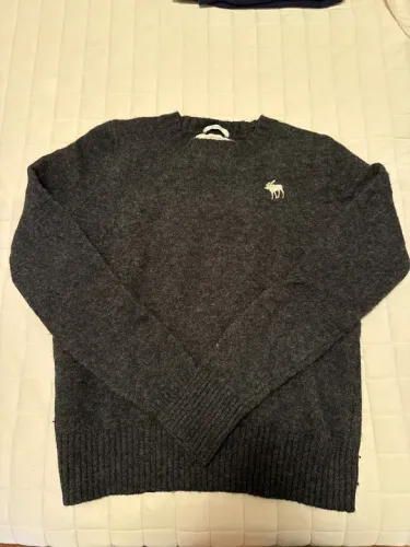 Blusa de lã cinza Abercrombie & Fitch - tamanho M