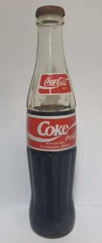 Garrafa de Coca-Cola Antiga Antiguidades 