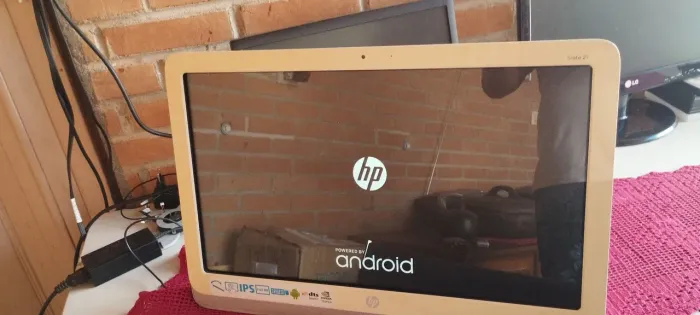Android HP all-in-one 21 Full HD no estado 