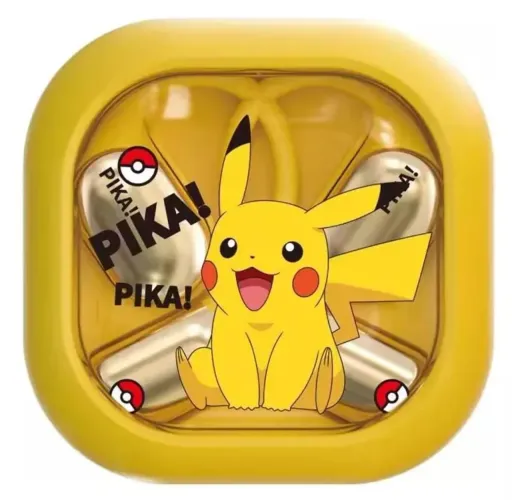 Fones de Ouvido Bluetooth Pikachu - TWS - Novos