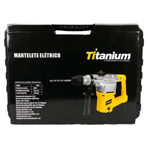 Martelete Elétrico Titanium 900W a Vista apenas  R$899,90