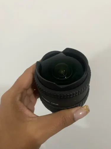 Lente 10-17mm Olho de Peixe para Câmera Nikon